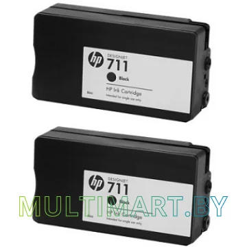 Набор картриджей HP 711 Dual pack (P2V31A) картинка 2